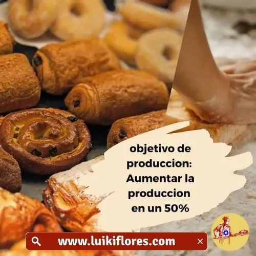 ejemplo de objetivo especifico de de una empresa de panaderia